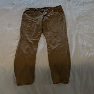 Old Navy Rockstar Mid-Rise Skinny Khaki Pants